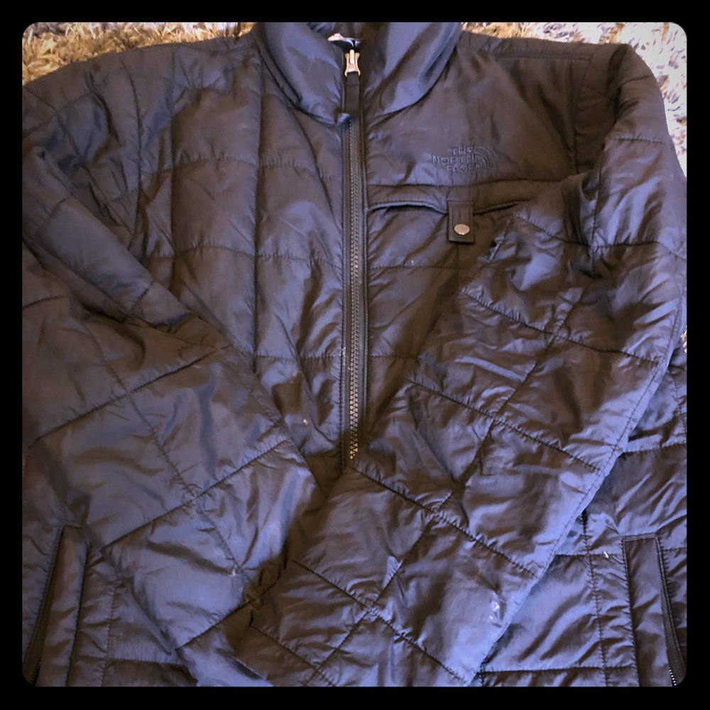 Youth North Face light puffer coat
